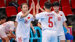 ĐT futsal nữ Việt Nam quyết thắng ở trận 'đại chiến ngôi đầu'